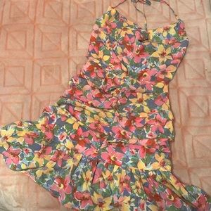 Floral mini dress